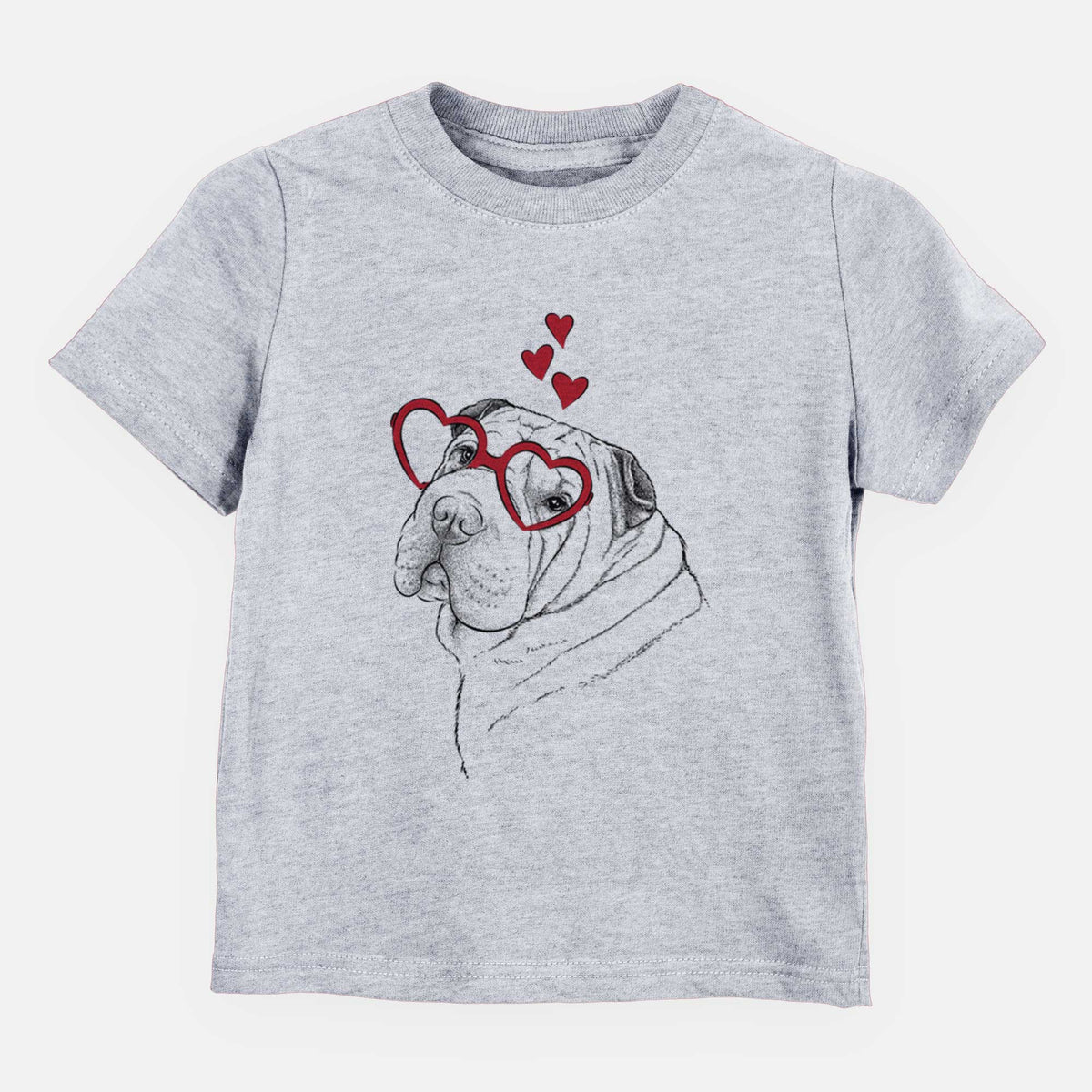 Valentine Maximus the Shar Pei - Kids/Youth/Toddler Shirt