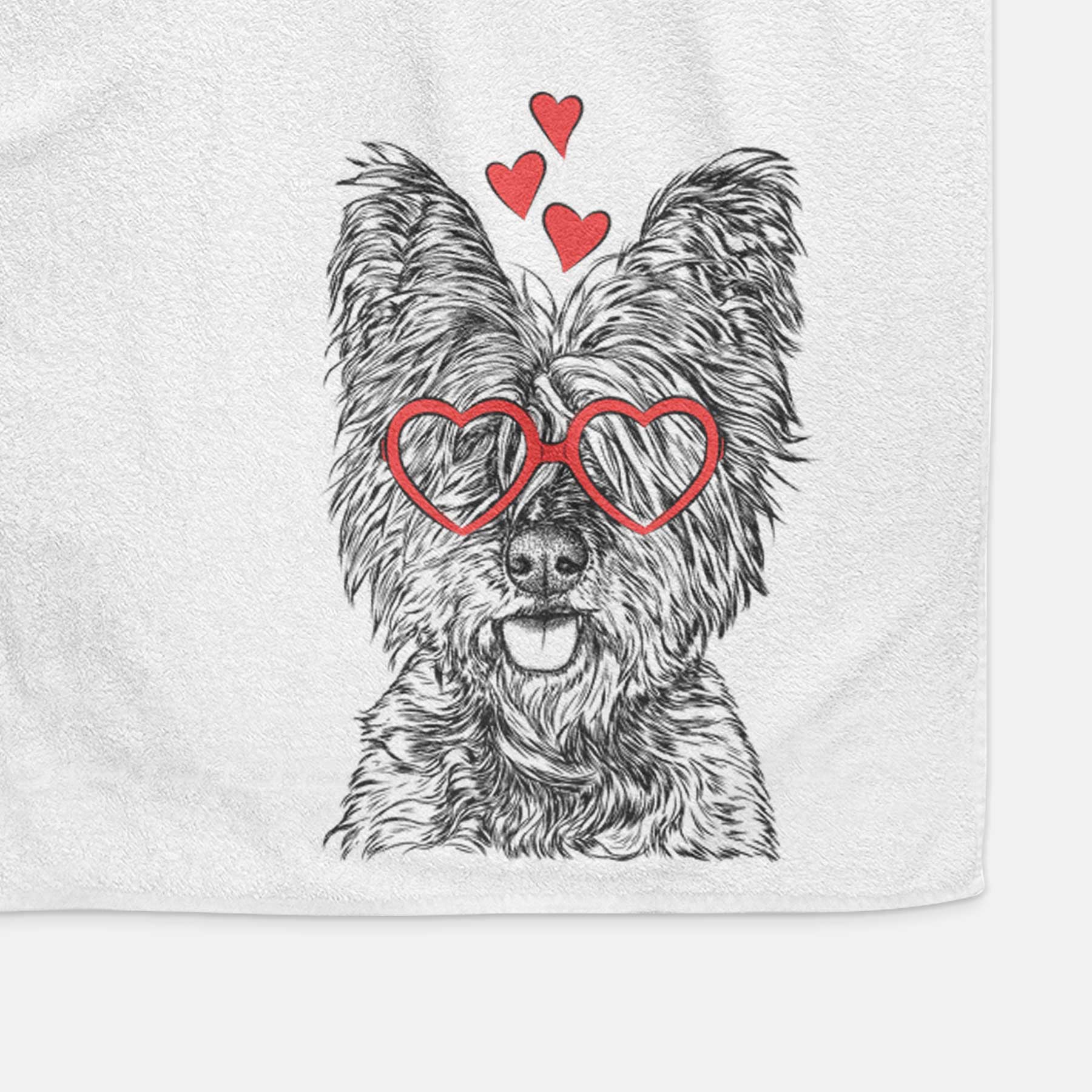 McDuff the Cairn Terrier Decorative Hand Towel