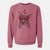 Valentine Mercy the Pitbull - Unisex Pigment Dyed Crew Sweatshirt