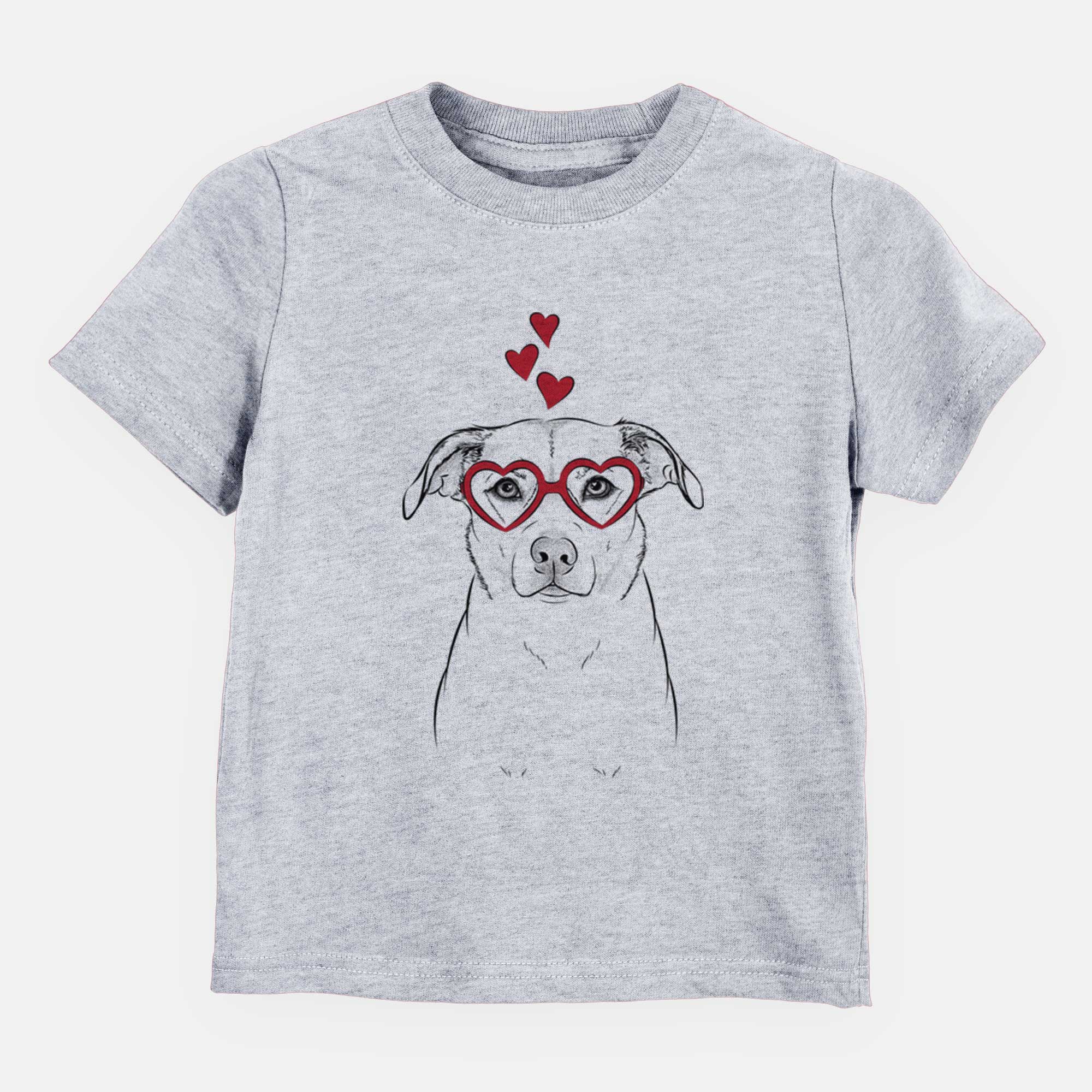 Valentine Mica the Labrador Pittbull Mix - Kids/Youth/Toddler Shirt