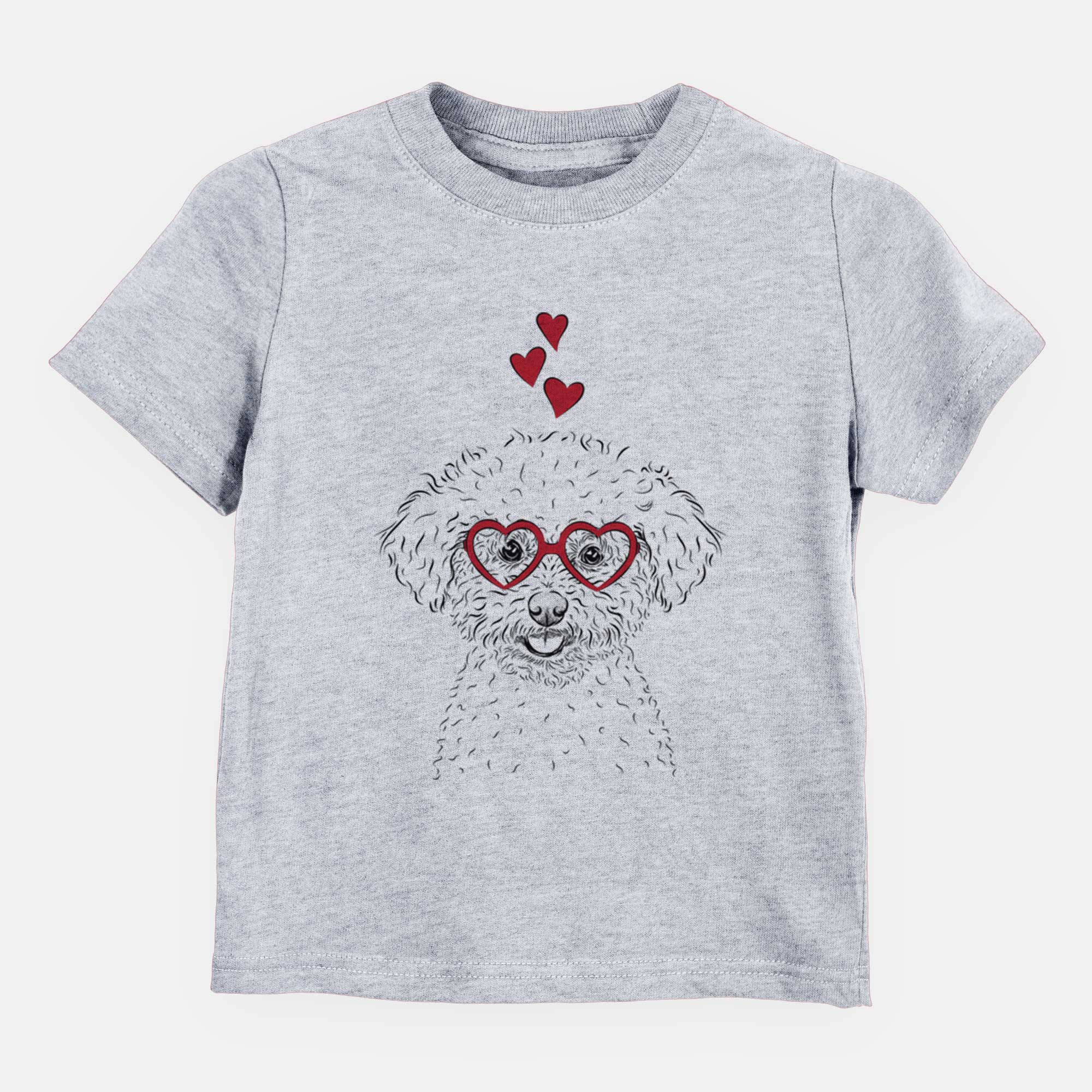 Valentine Mickey the Bichon Frise - Kids/Youth/Toddler Shirt