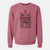 Valentine Middy the Australian Terrier - Unisex Pigment Dyed Crew Sweatshirt