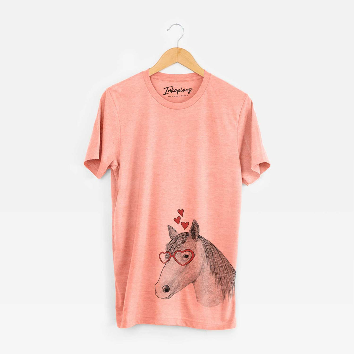 Valentine Midnight the Missouri Foxtrotter Horse - Unisex Crewneck