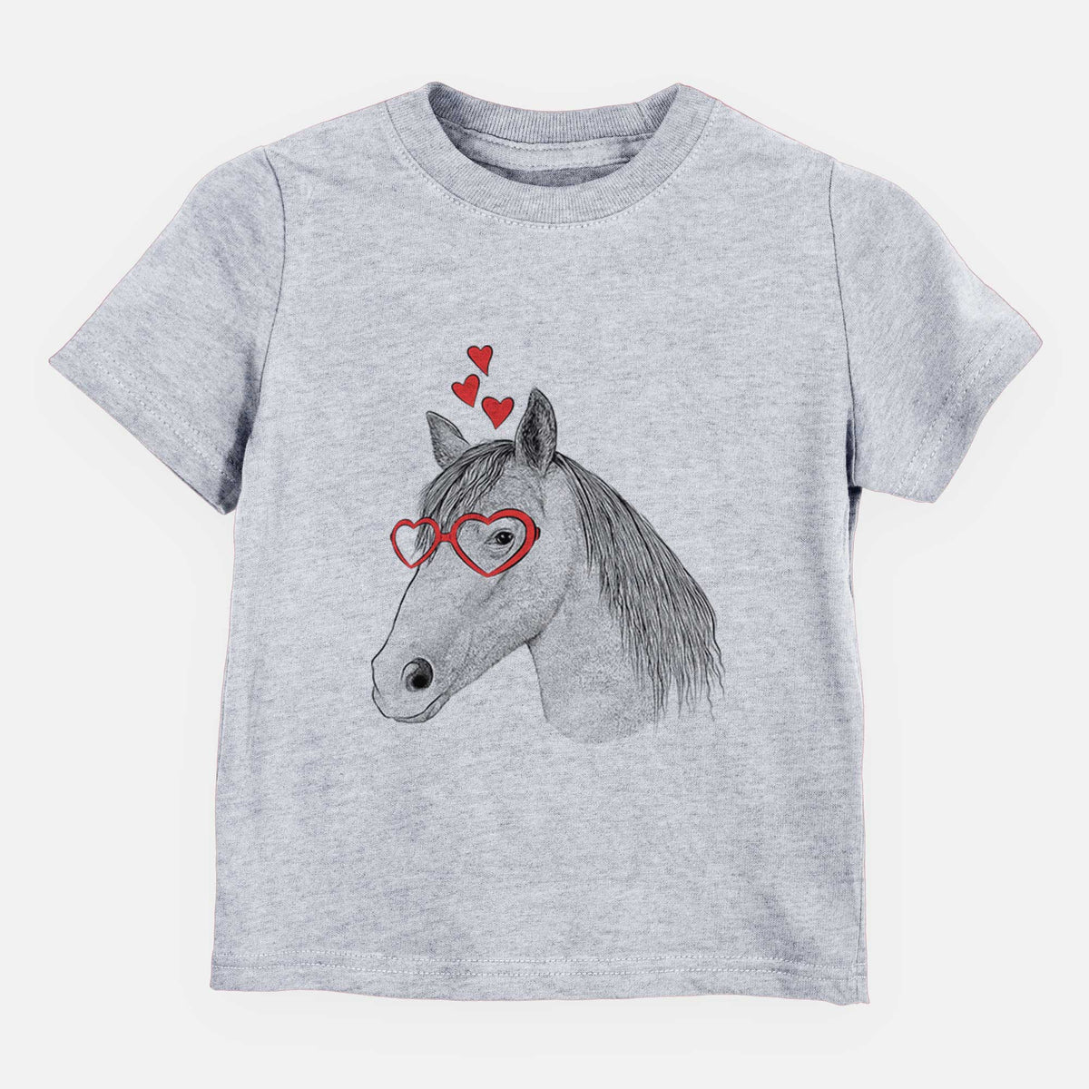 Valentine Midnight the Missouri Foxtrotter Horse - Kids/Youth/Toddler Shirt