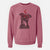 Valentine Mikey the Boxador - Unisex Pigment Dyed Crew Sweatshirt