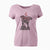 Valentine Mikey the Boxador - Women's V-neck Shirt