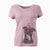 Valentine Mikey the Boxador - Women's V-neck Shirt