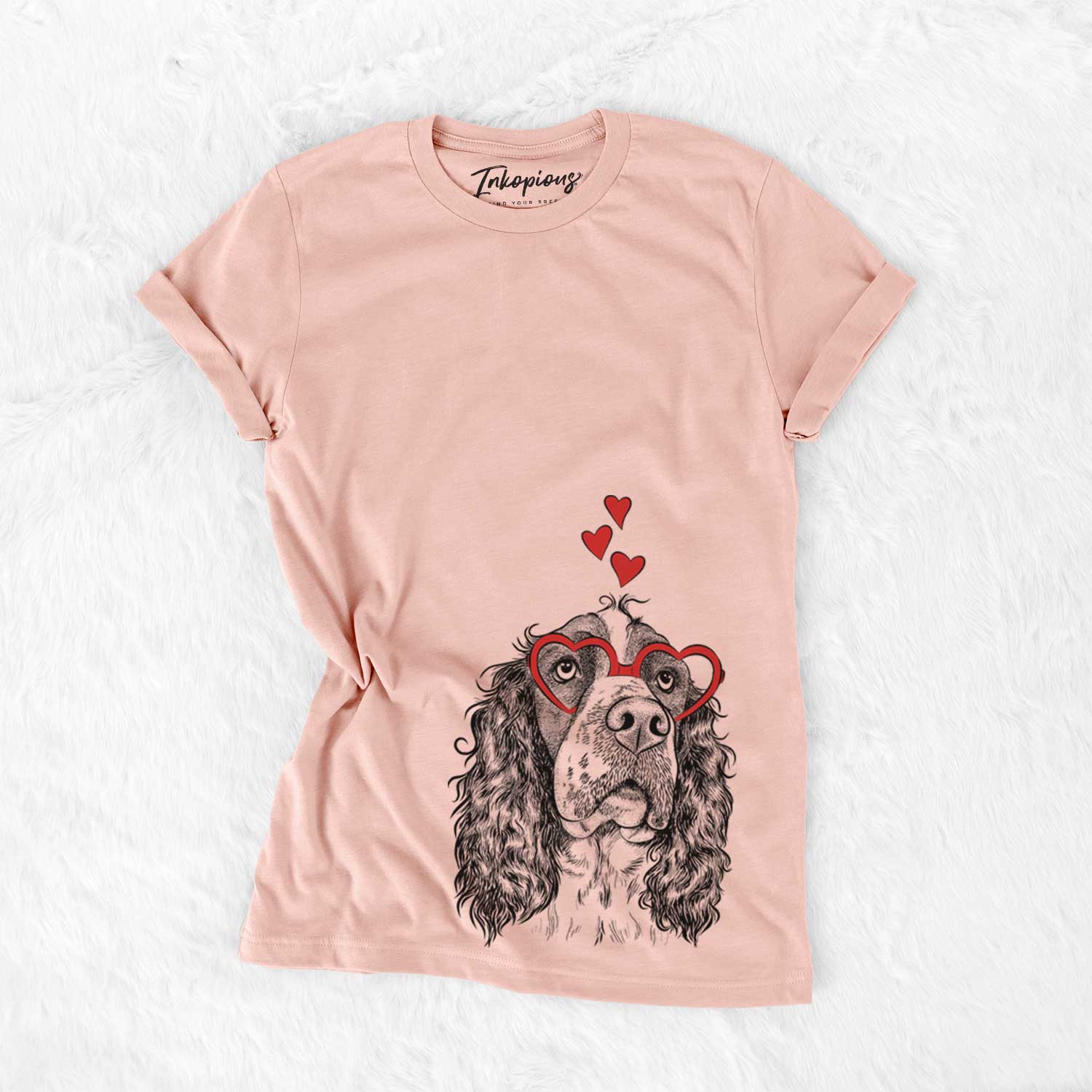 Millie Mae the English Springer Spaniel - Bella Canvas Unisex Crewneck