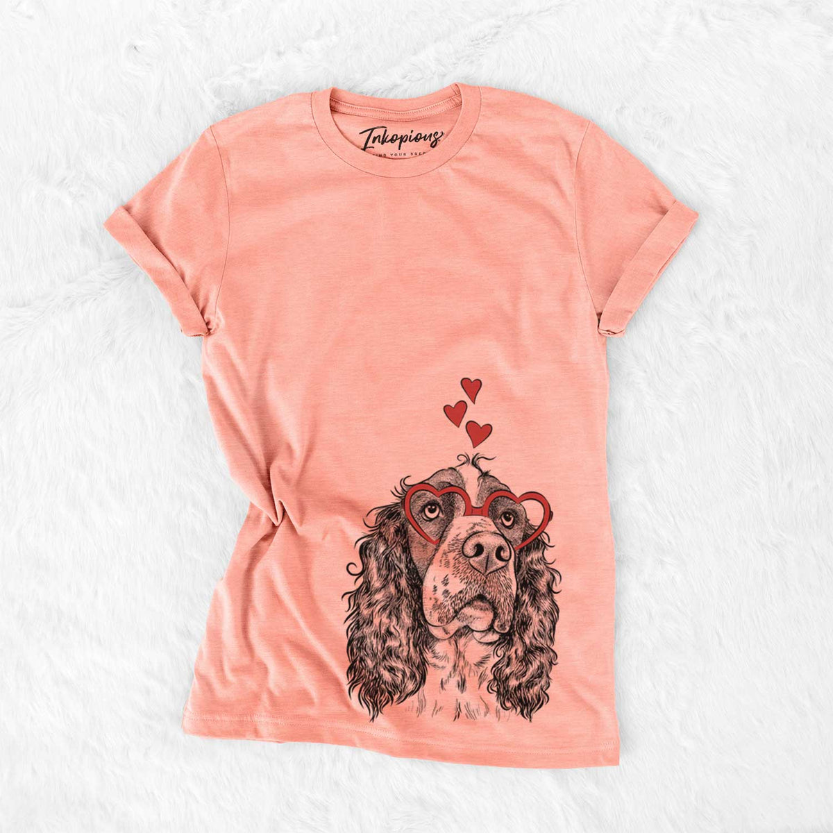 Millie Mae the English Springer Spaniel - Bella Canvas Unisex Crewneck