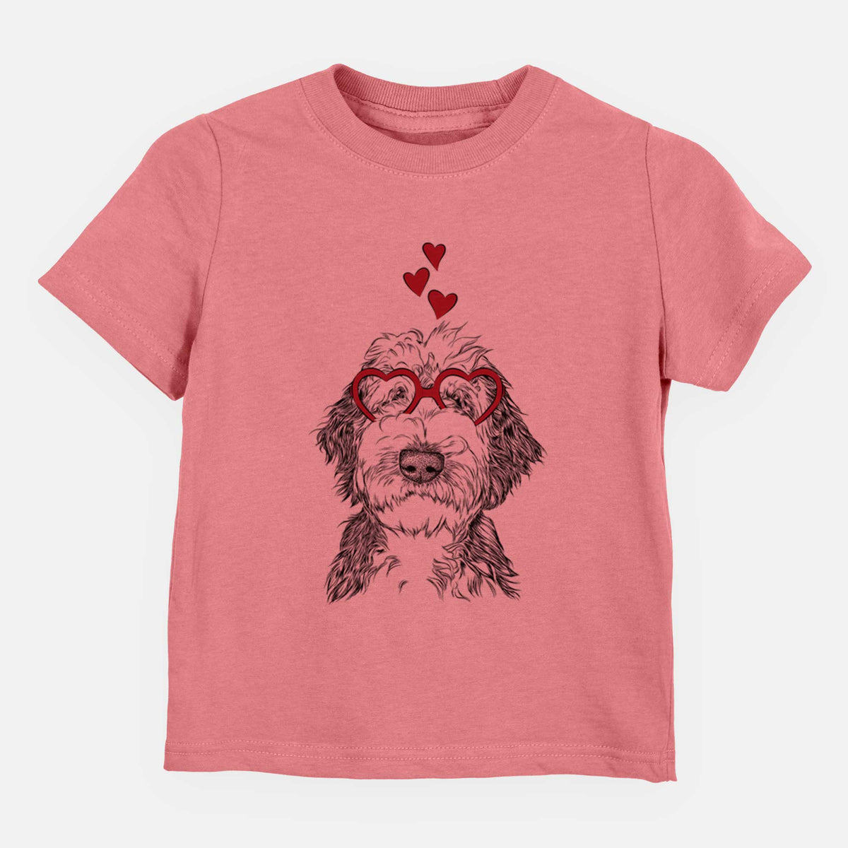 Valentine Milo Fluff the Sheepadoodle - Kids/Youth/Toddler Shirt