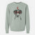 Valentine Milo the Mixed Breed - Unisex Pigment Dyed Crew Sweatshirt