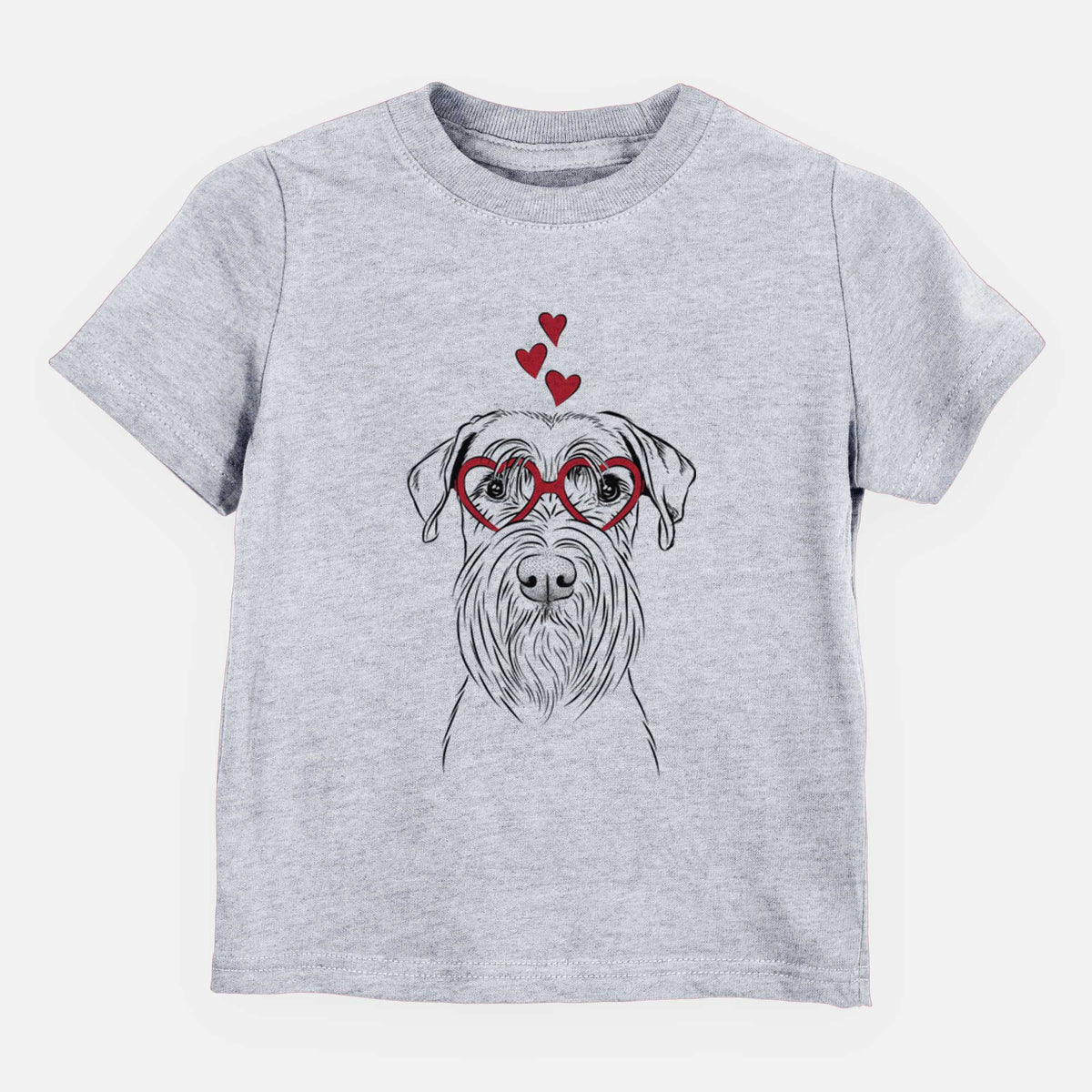 Valentine Milton the Schnauzer - Kids/Youth/Toddler Shirt