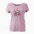 Valentine Mini Griffin the Domestic Shorthair Cat - Women's V-neck Shirt