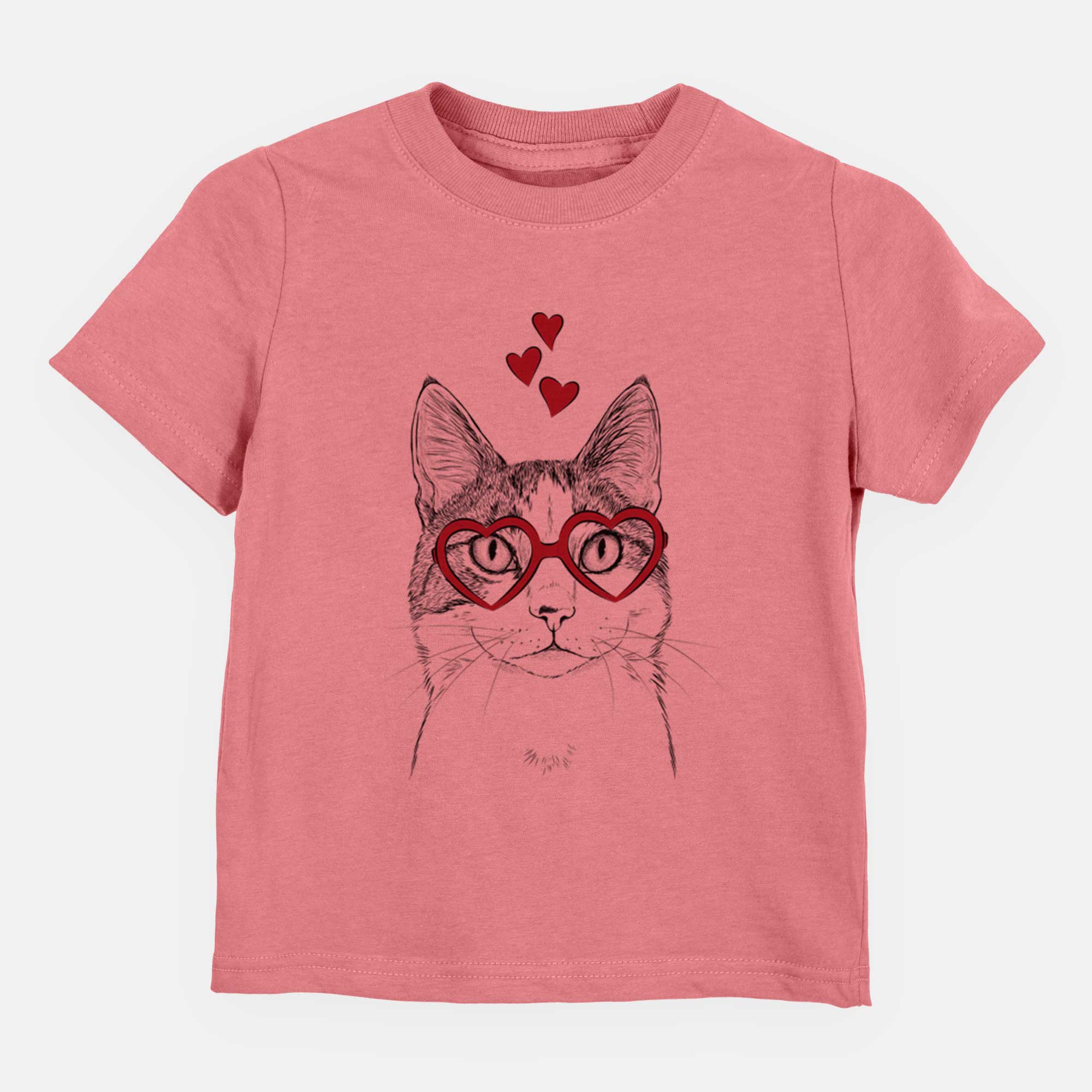 Valentine Mini Griffin the Domestic Shorthair Cat - Kids/Youth/Toddler Shirt