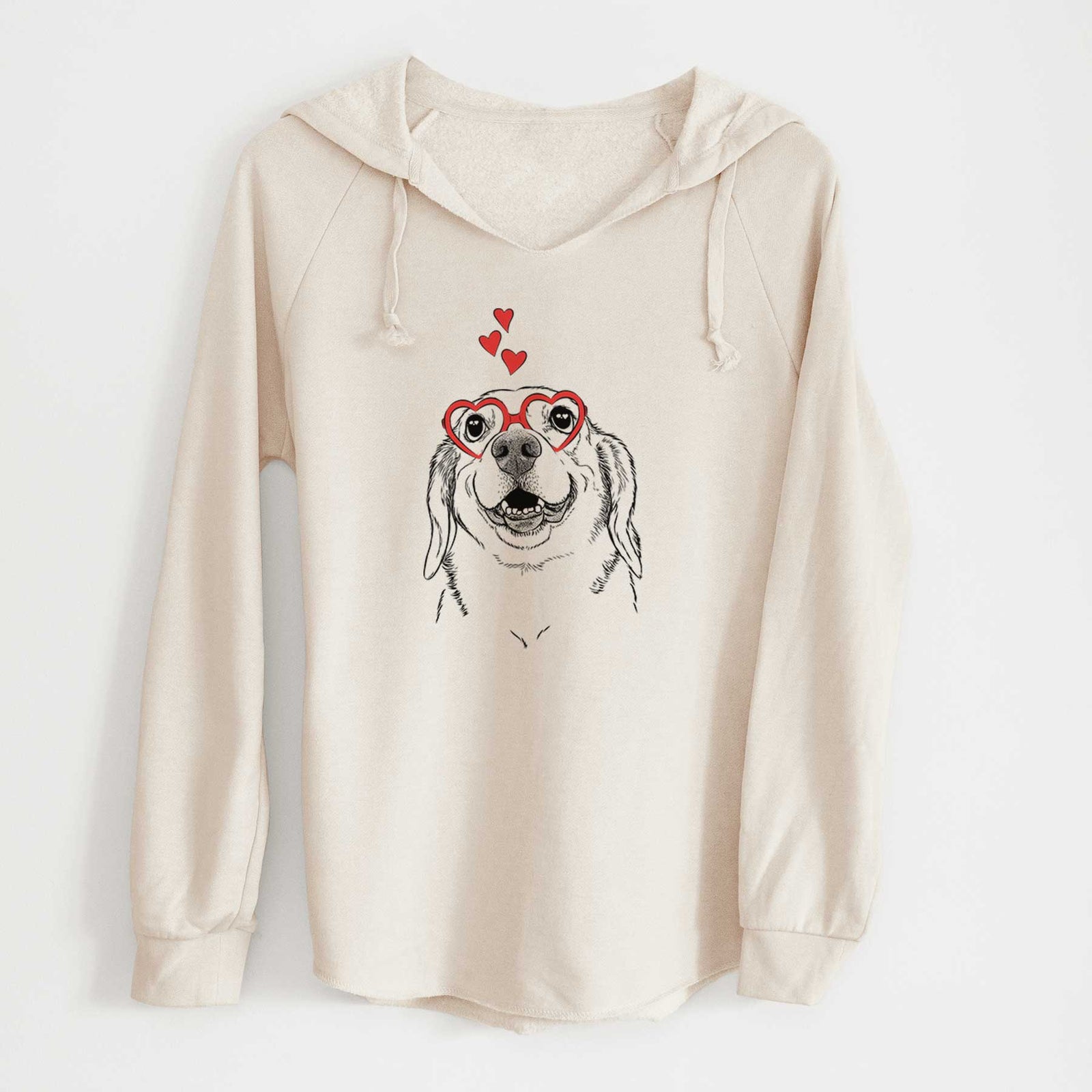 Valentine Minnie the Corgle - Cali Wave Hooded Sweatshirt