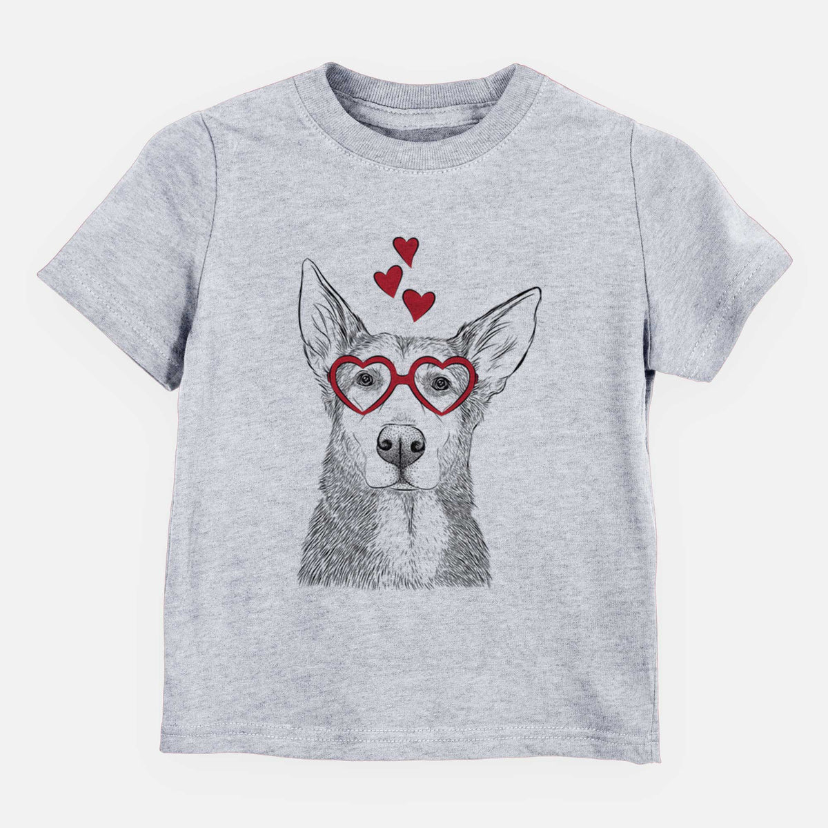 Valentine Misty the German Shepherd Mix - Kids/Youth/Toddler Shirt