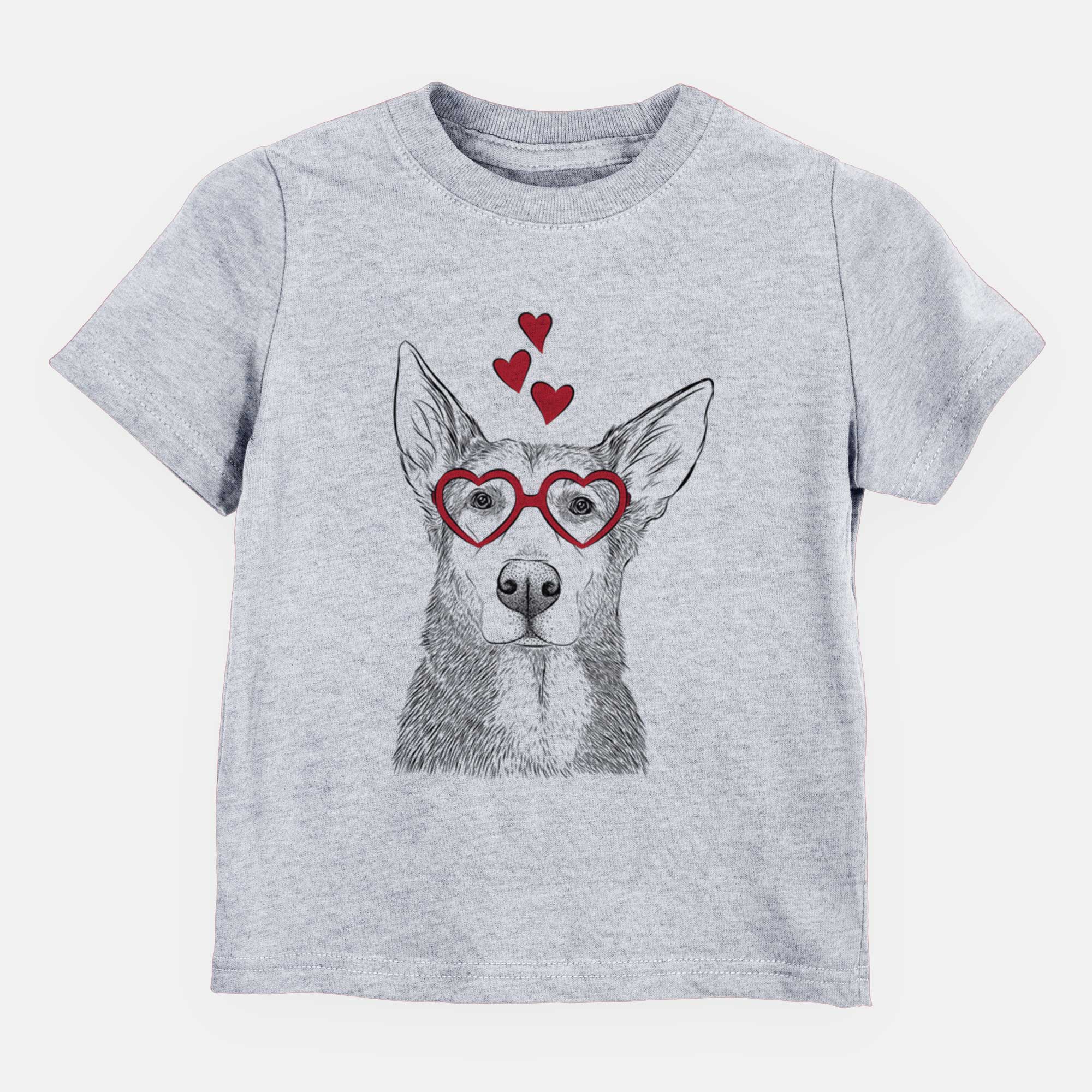 Valentine Misty the German Shepherd Mix - Kids/Youth/Toddler Shirt