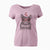 Valentine Mojo the Chinchilla - Women's V-neck Shirt