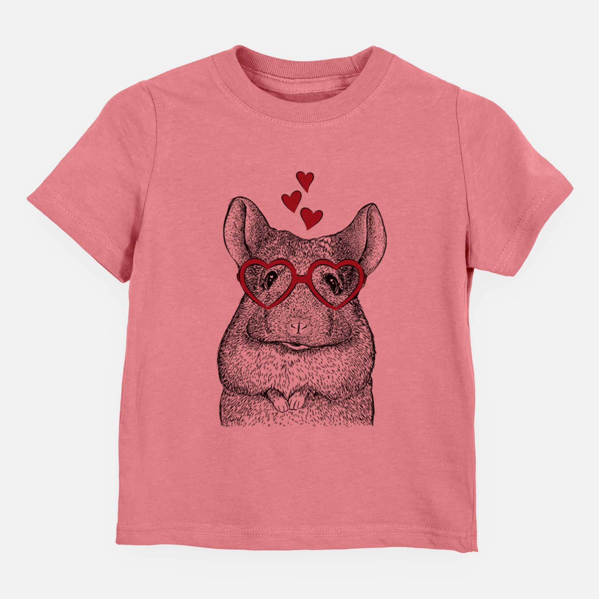 Valentine Mojo the Chinchilla - Kids/Youth/Toddler Shirt