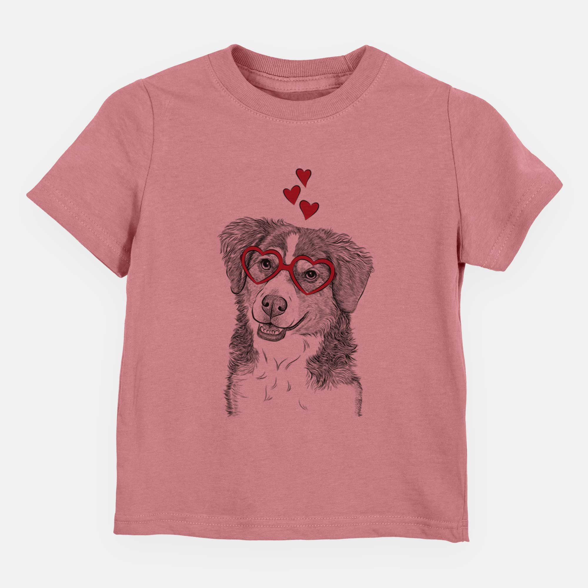 Valentine Molly the Miniature Bernedoodle - Kids/Youth/Toddler Shirt