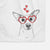 Molly the Jack Russell Terrier Decorative Hand Towel