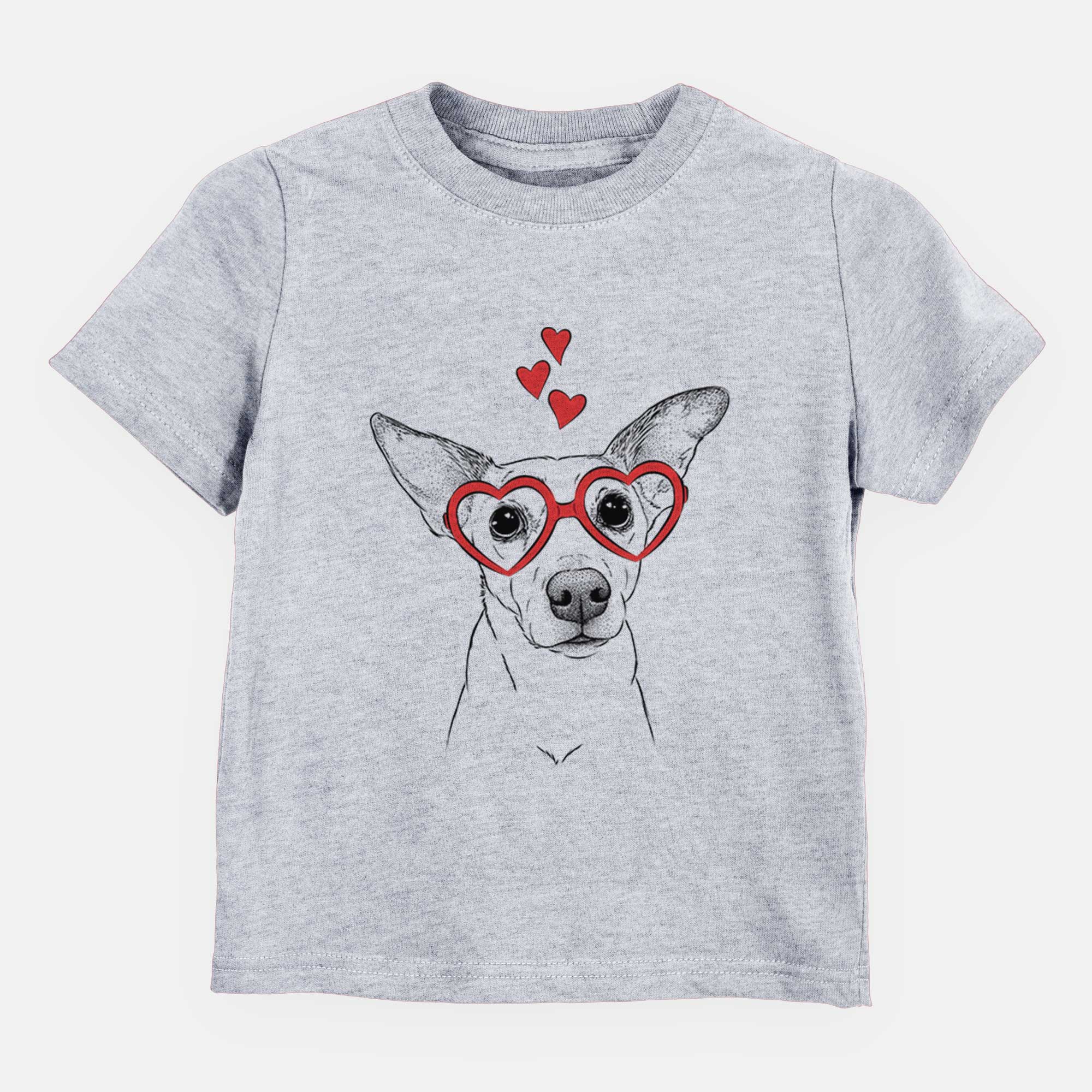 Valentine Molly the Jack Russell Terrier - Kids/Youth/Toddler Shirt