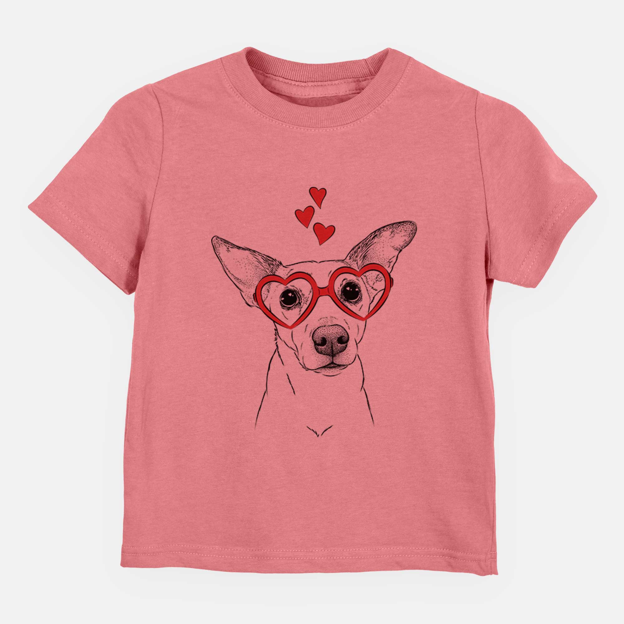 Valentine Molly the Jack Russell Terrier - Kids/Youth/Toddler Shirt