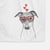 Momo the Japanese Terrier Decorative Hand Towel