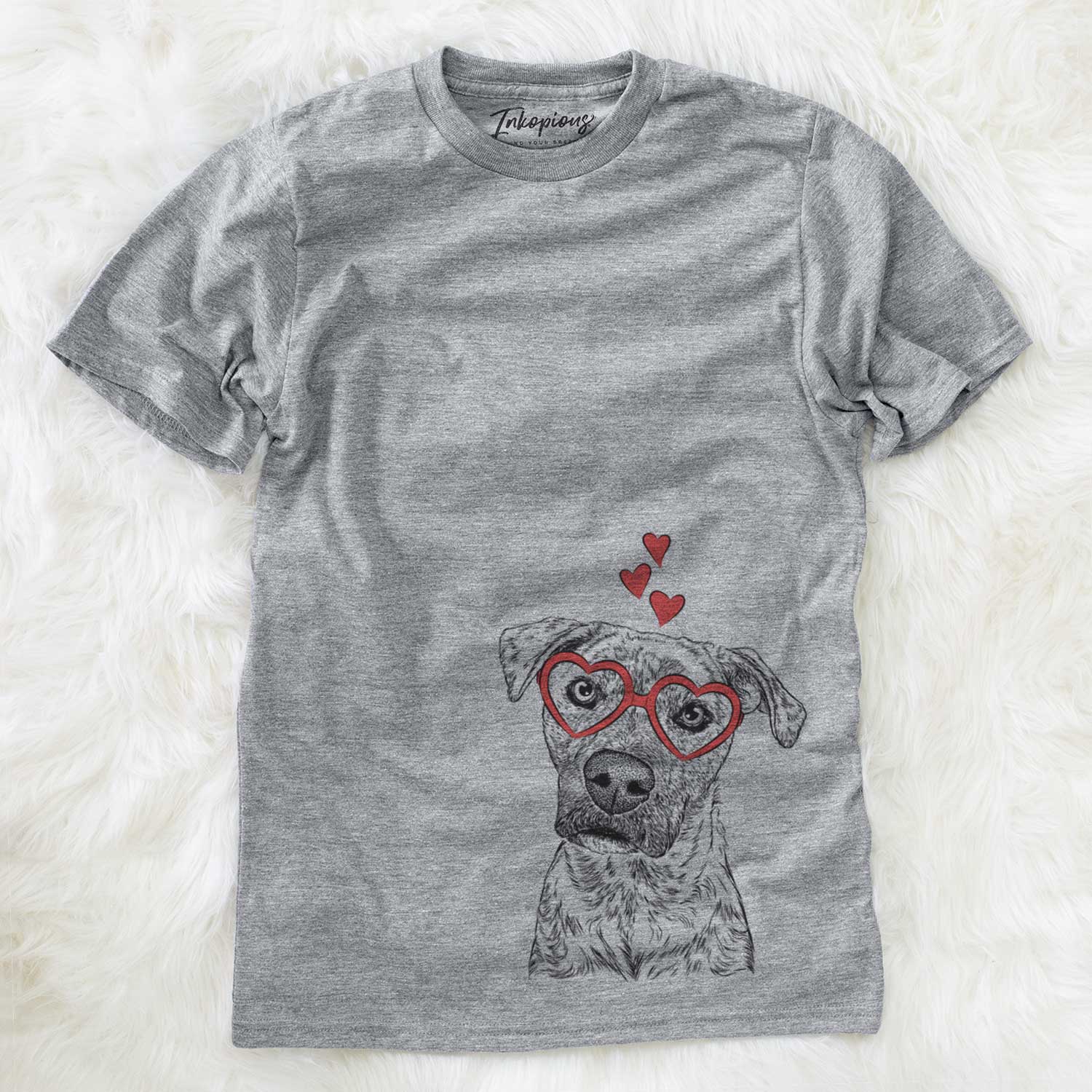 Valentine Monster Baby the Pitbull Mix - Unisex Crewneck