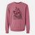 Valentine Mr. Maverick the Keeshond - Unisex Pigment Dyed Crew Sweatshirt