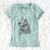 Valentine Mr. Maverick the Keeshond - Women's V-neck Shirt