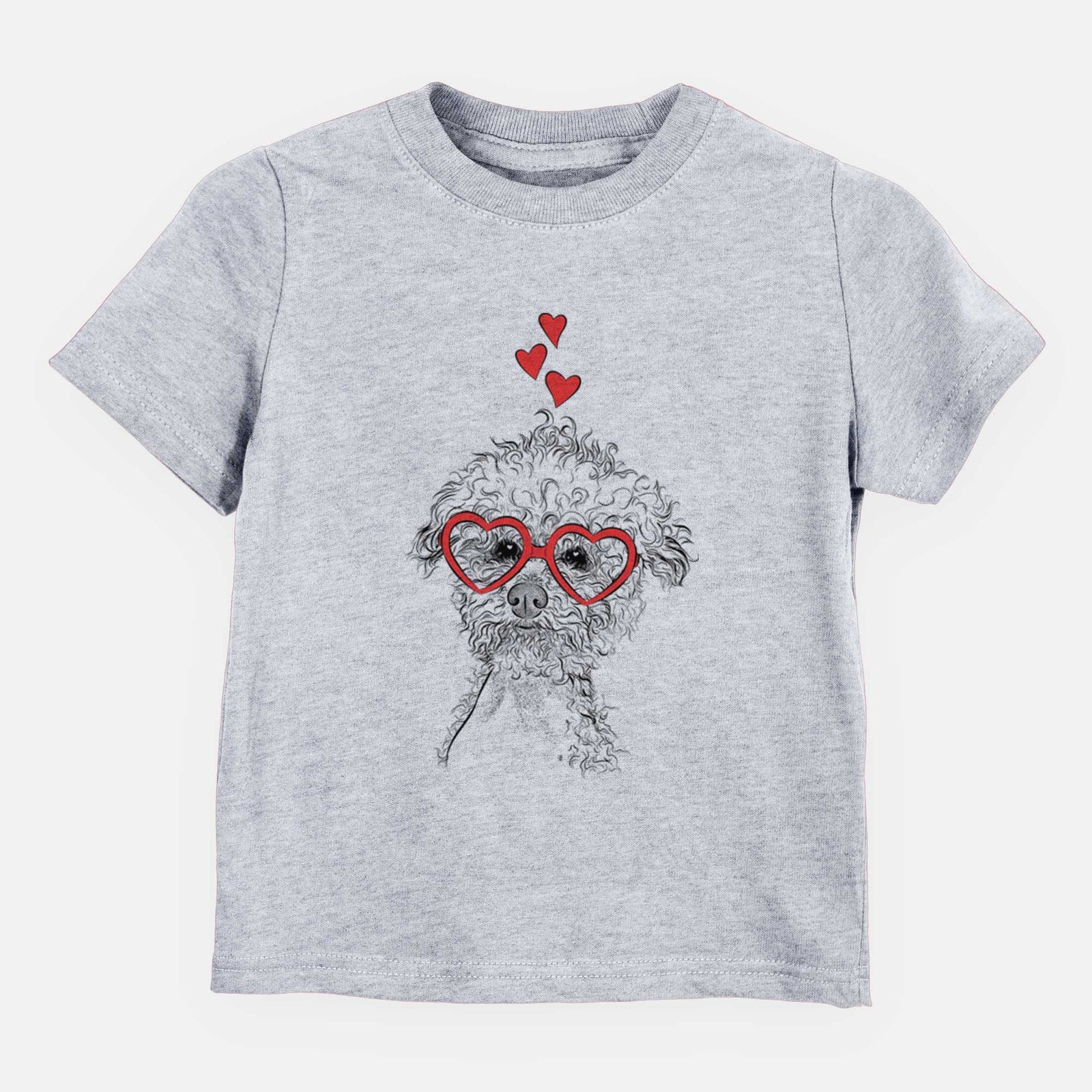 Valentine Muffin the Poodle - Kids/Youth/Toddler Shirt