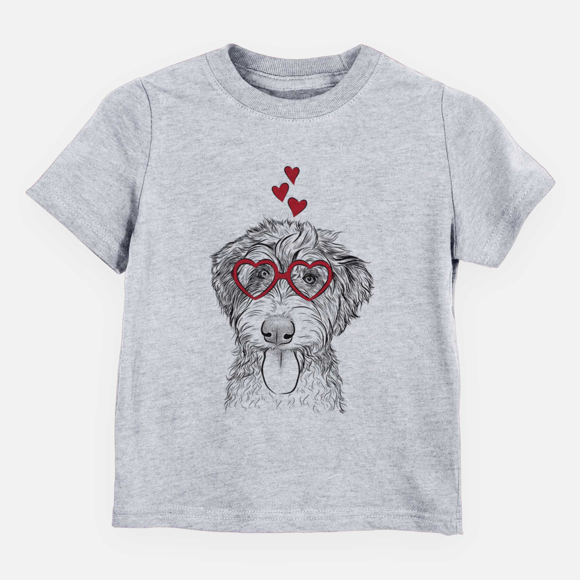 Valentine Myrtle Mae the Aussiedoodle - Kids/Youth/Toddler Shirt