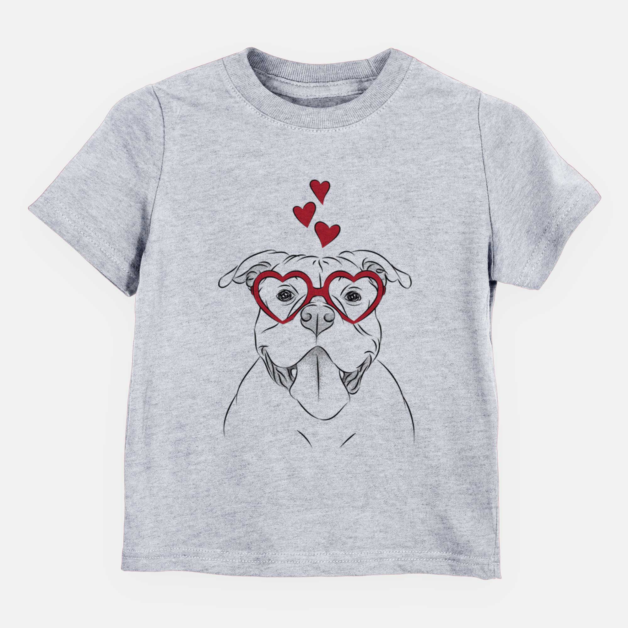 Valentine Nacho the American Bully - Kids/Youth/Toddler Shirt