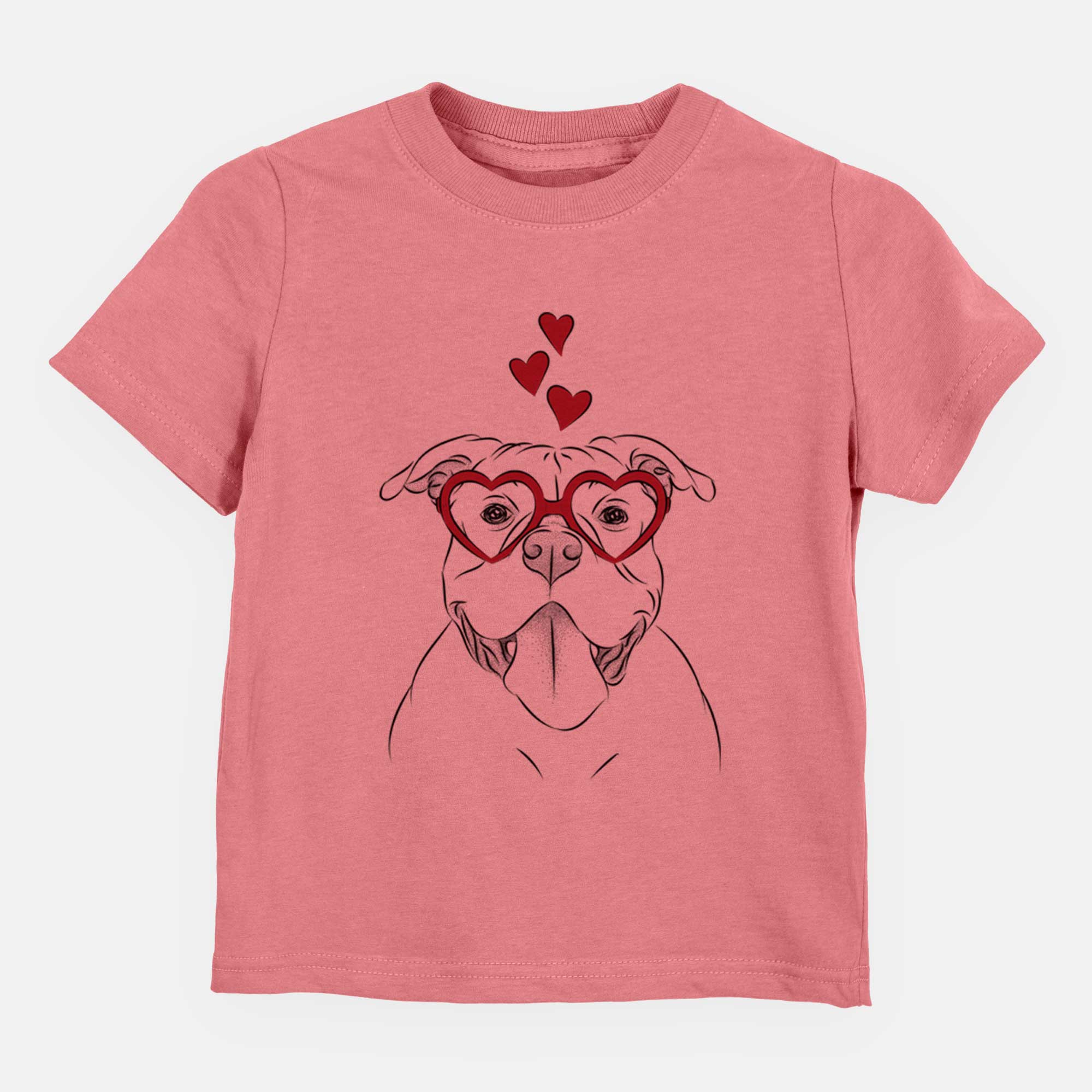 Valentine Nacho the American Bully - Kids/Youth/Toddler Shirt