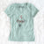 Valentine Nala the American Staffordshire Terrier - Women's V-neck Shirt