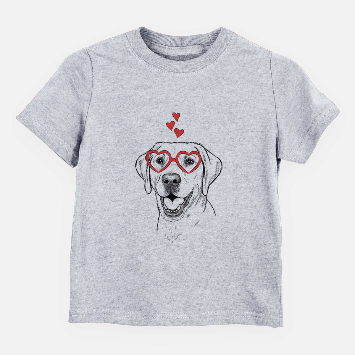Valentine Nate the Labrador Retriever - Kids/Youth/Toddler Shirt