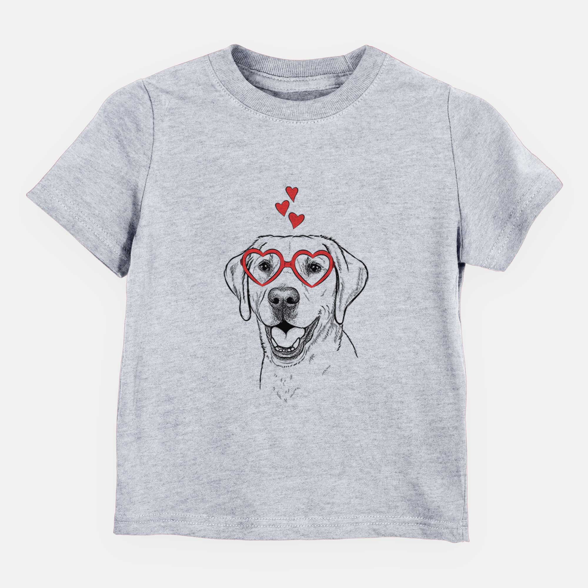 Valentine Nate the Labrador Retriever - Kids/Youth/Toddler Shirt