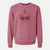 Valentine Neko the Scottish Fold Cat - Unisex Pigment Dyed Crew Sweatshirt