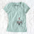 Valentine Nelly the Boxer - Women's V-neck Shirt