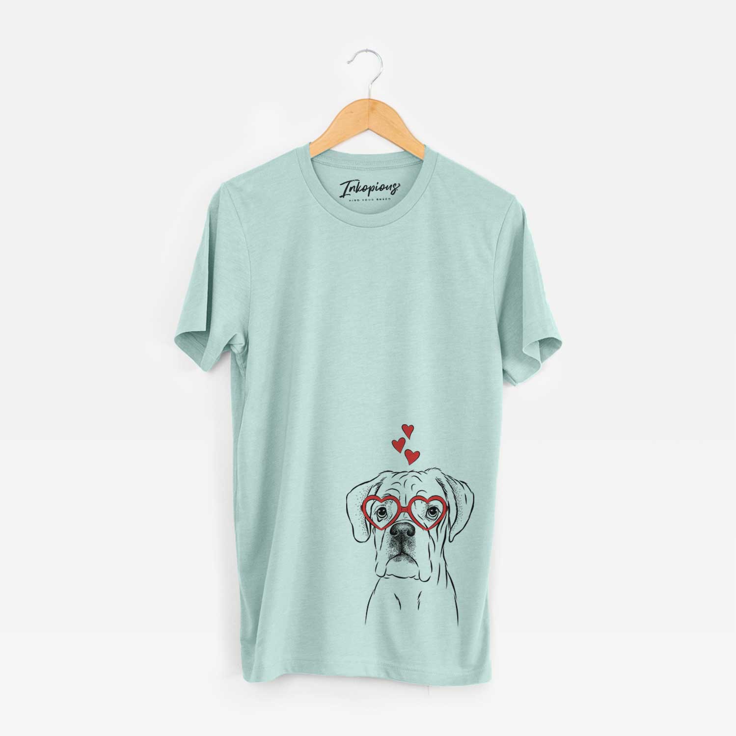 Valentine Nelly the Boxer - Unisex Crewneck