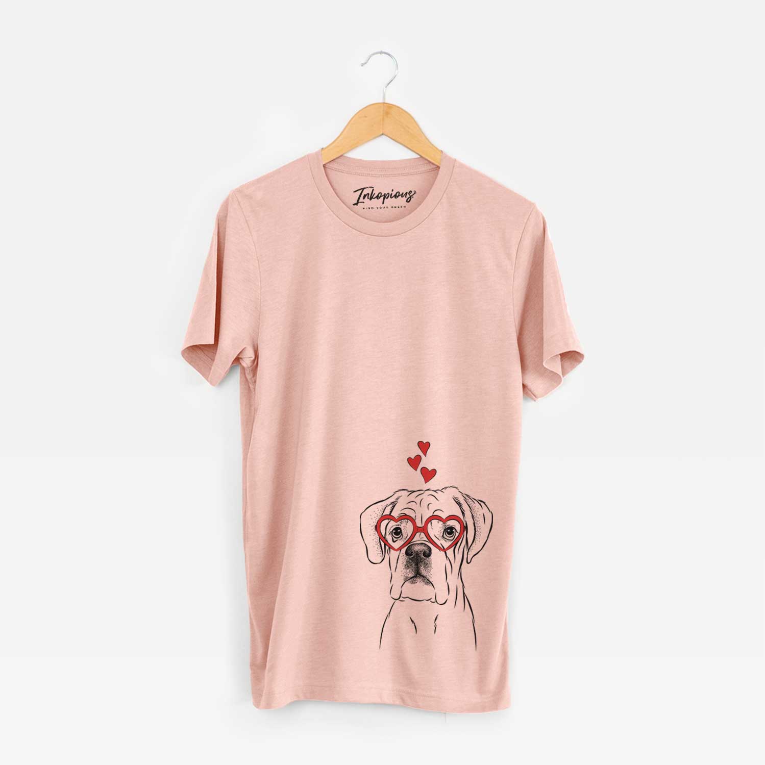 Valentine Nelly the Boxer - Unisex Crewneck