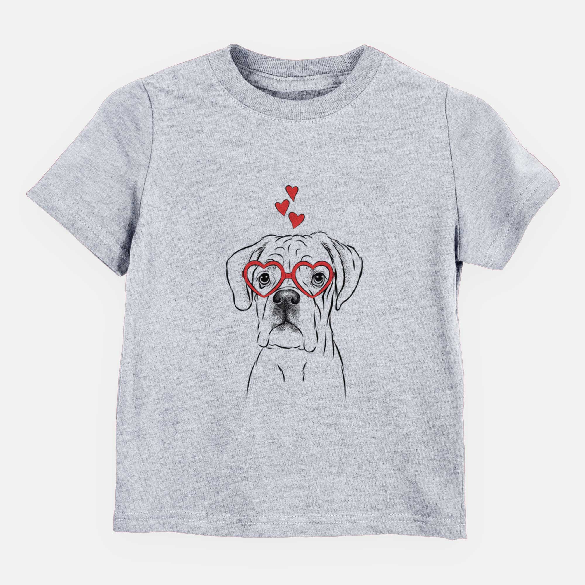 Valentine Nelly the Boxer - Kids/Youth/Toddler Shirt