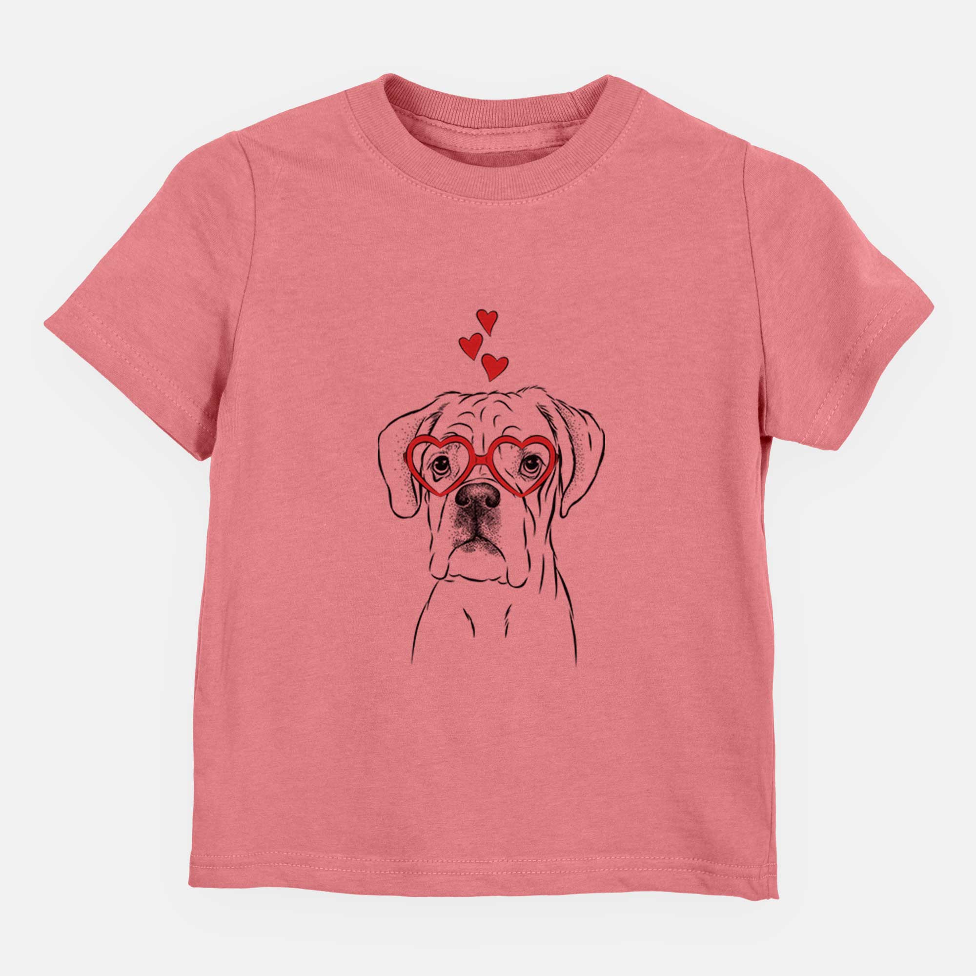 Valentine Nelly the Boxer - Kids/Youth/Toddler Shirt