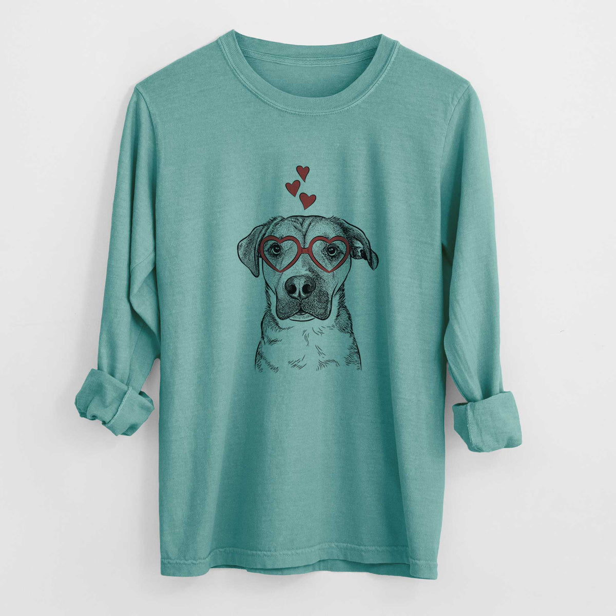 Valentine Nemo the Mixed Breed - Heavyweight 100% Cotton Long Sleeve