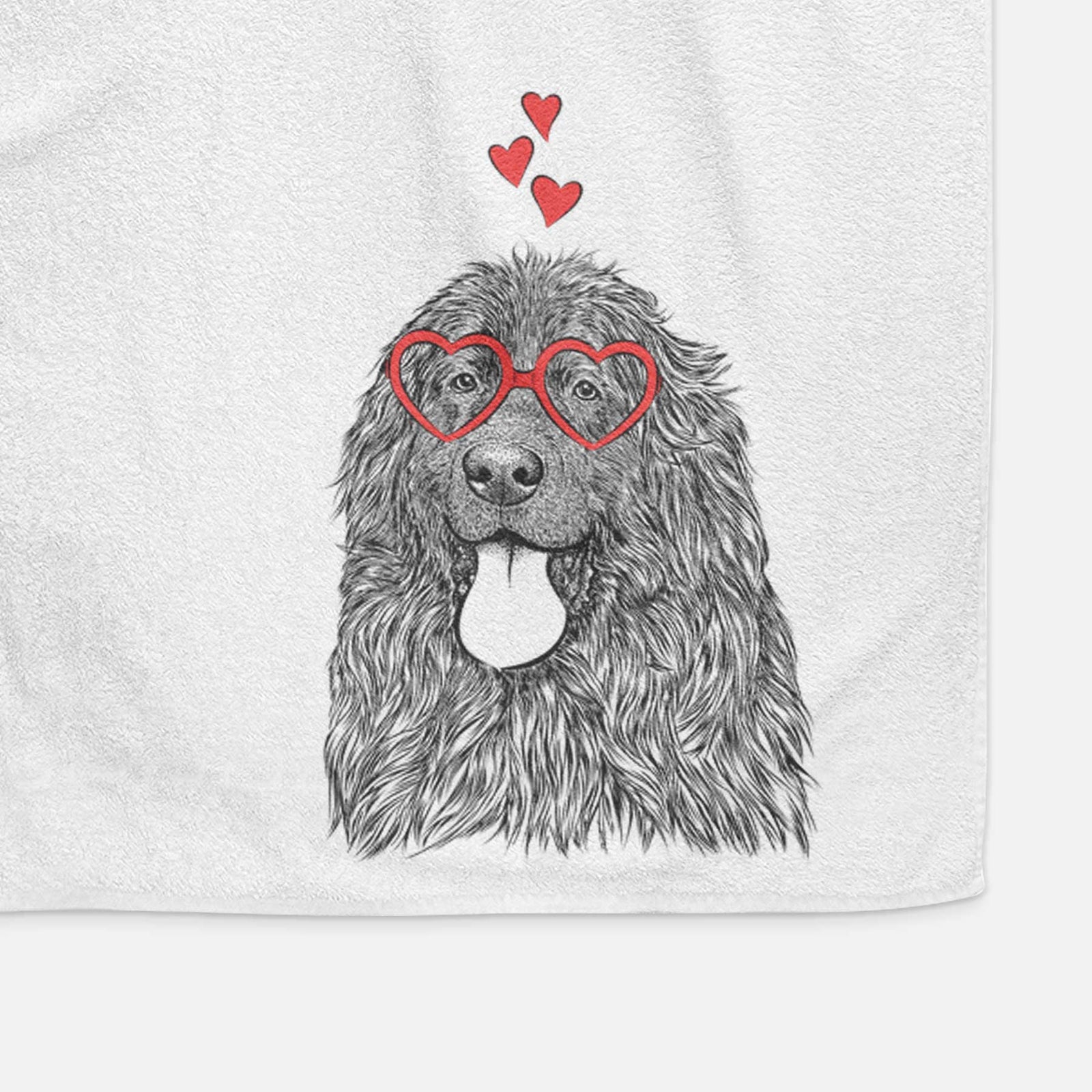 Neptune the Newfoundland Decorative Hand Towel