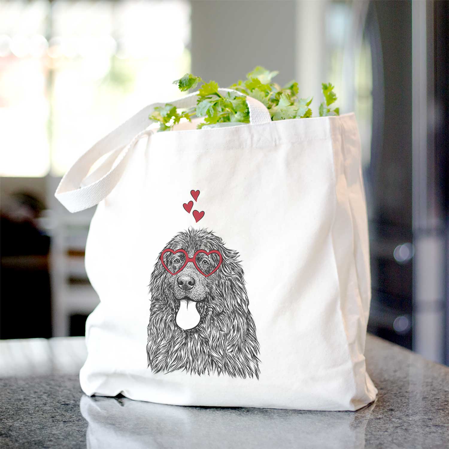 Neptune the Newfoundland - Tote Bag