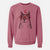 Valentine Nibbles the Squirrel - Unisex Pigment Dyed Crew Sweatshirt