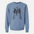 Valentine Nibbles the Squirrel - Unisex Pigment Dyed Crew Sweatshirt