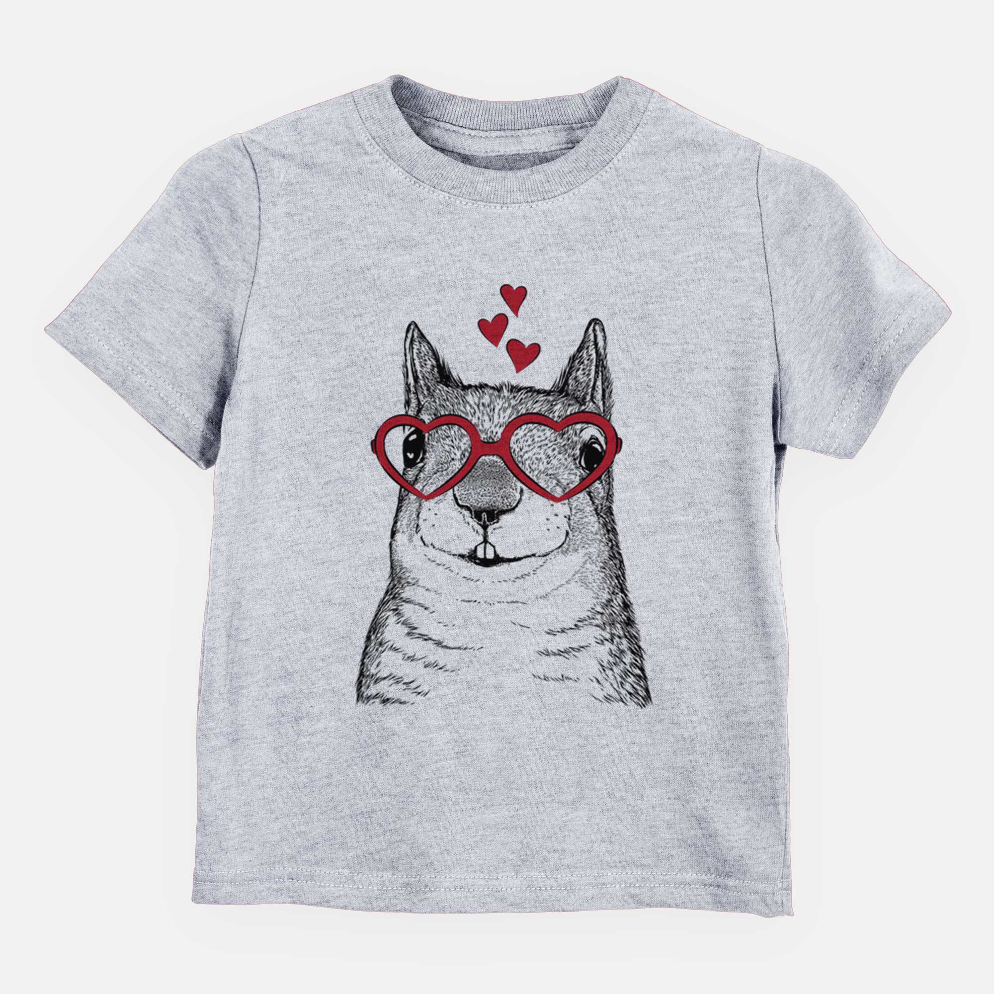 Valentine Nibbles the Squirrel - Kids/Youth/Toddler Shirt